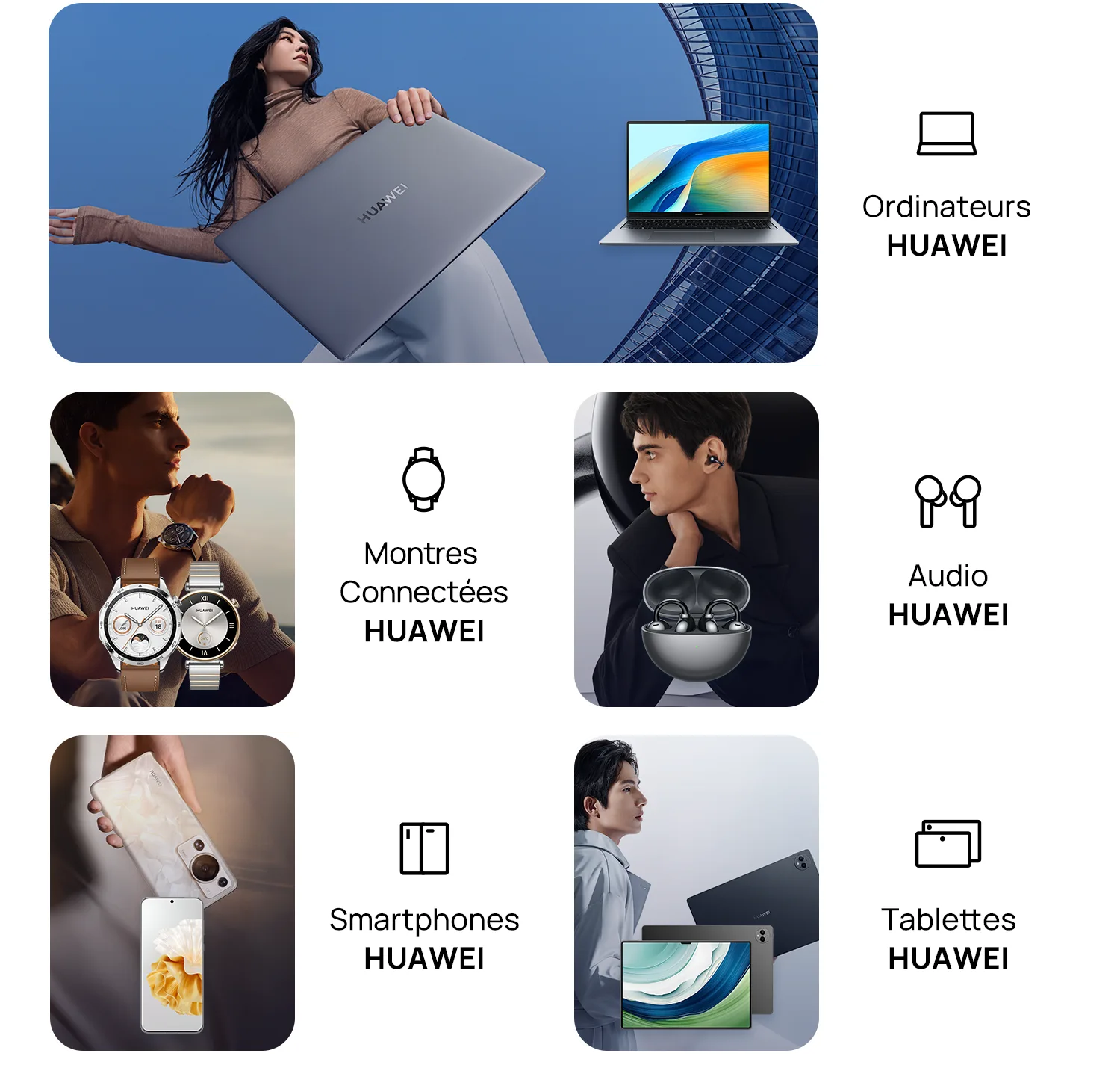 Objet connecté huawei shop